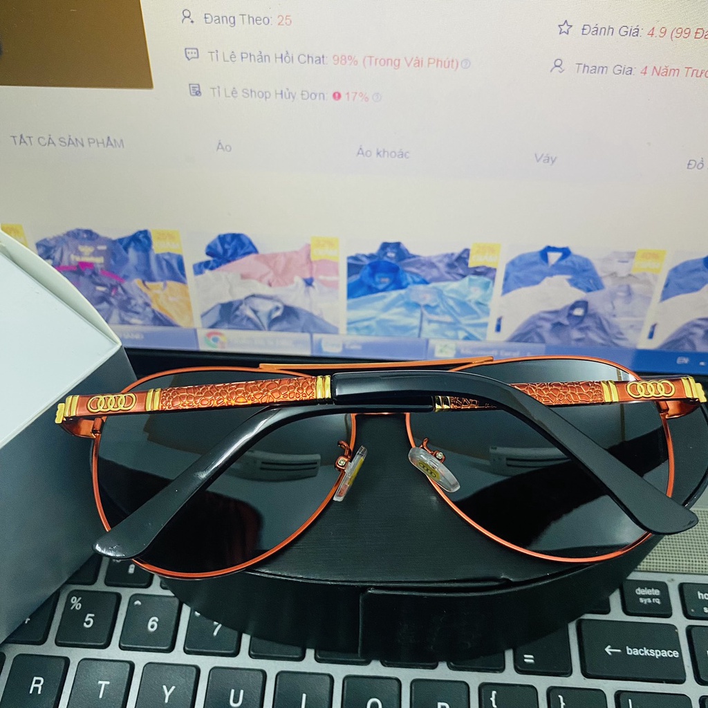 Mắt Kính Thời Trang Nam Secondhand, Kính Mát Men 2hand Mùa Hè