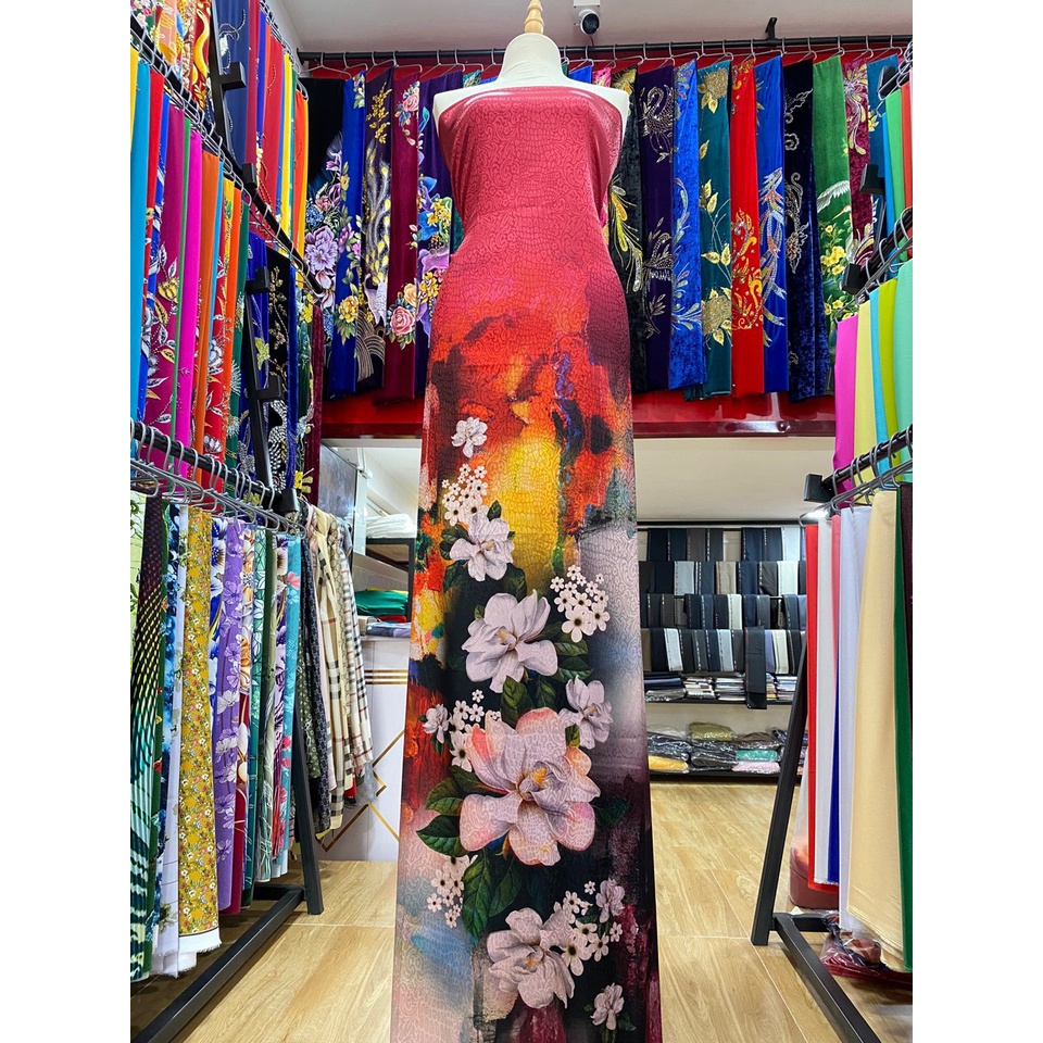 Áo dài in thiết kế
