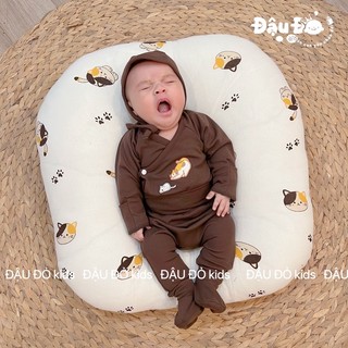 Bộ sơ sinh bambo sợi tre & cotton