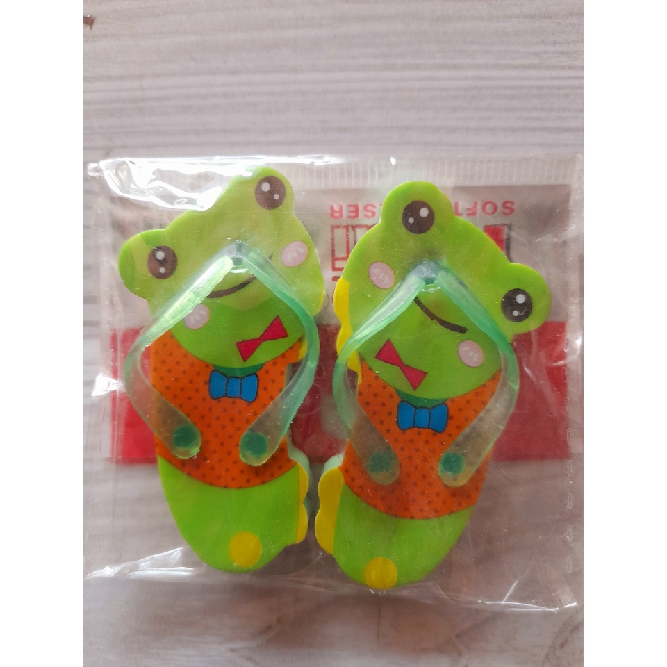 Gôm tẩy hình đôi dép