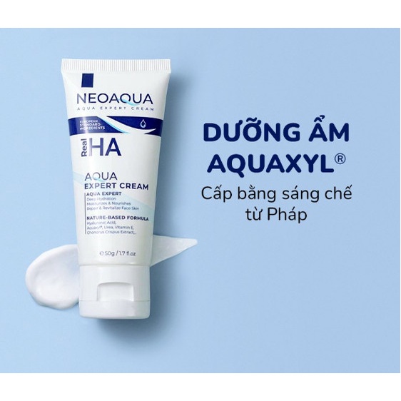 Kem Dưỡng Ẩm Da Mặt Chuyên Sâu Ngừa Lão Hóa  NEOAQUA 50gr