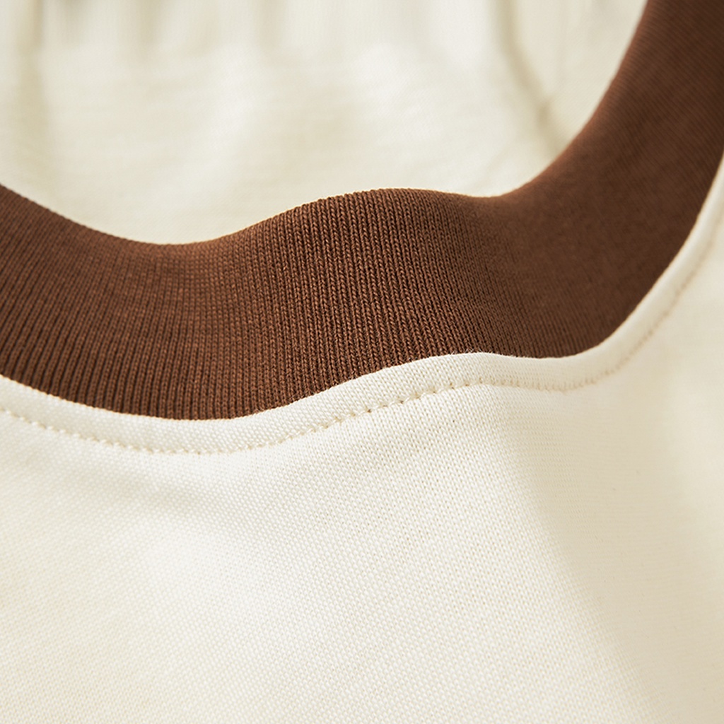 Áo Thun Ngắn Tay Nam Raglan ATINO chất liệu 100% Cotton thoáng mát form Regular - Áo Phông Cộc Tay AP2.2123