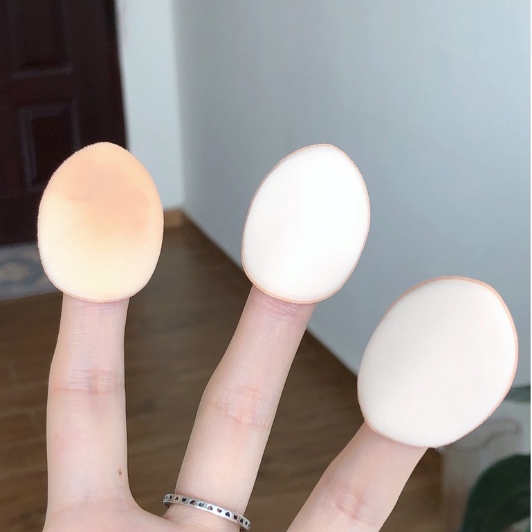 Set 2 Mút tán Gemeco mini che khuyết điểm nhỏ, mút tán chuyên nghiệp