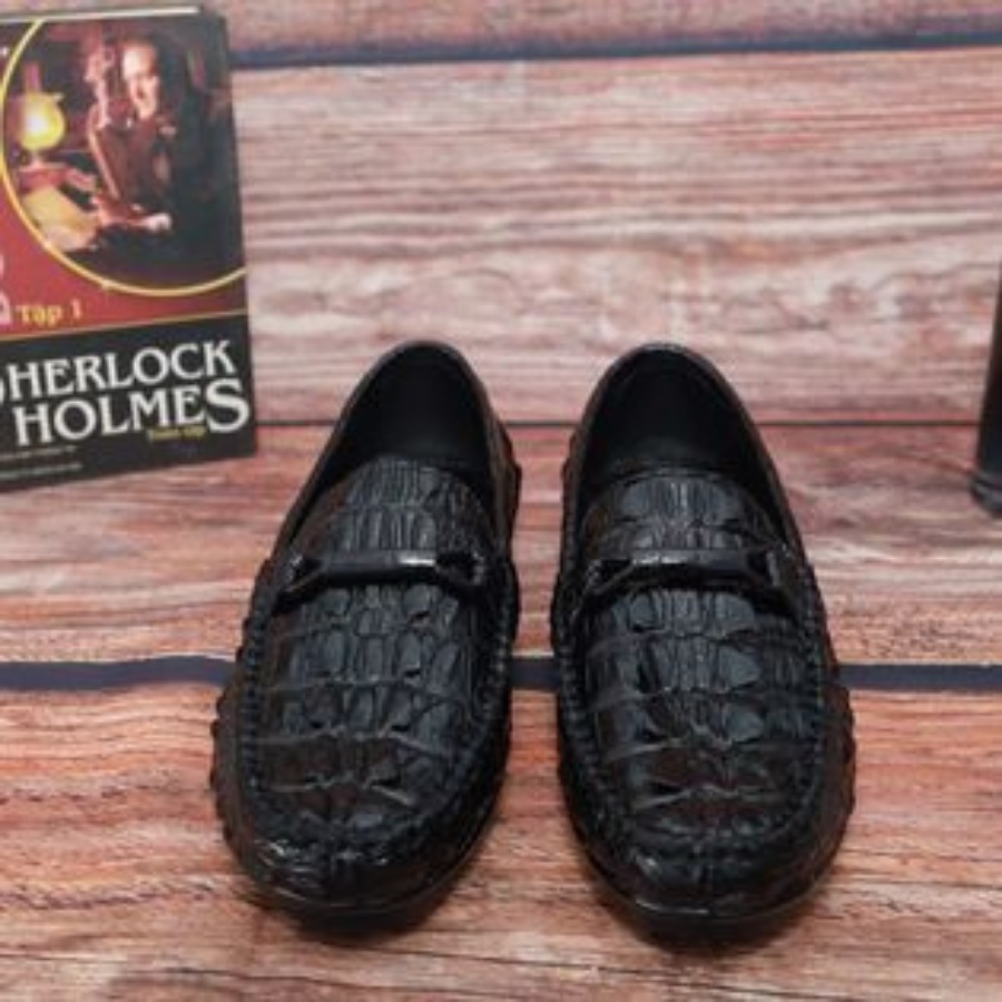 Giày Mọi Gai/Đuôi Da Cá Sấu 2DO LEATHER G920 Quà Tặng Cho Người Thân, Sang Trọng, Cao Cấp, Siêu Bền