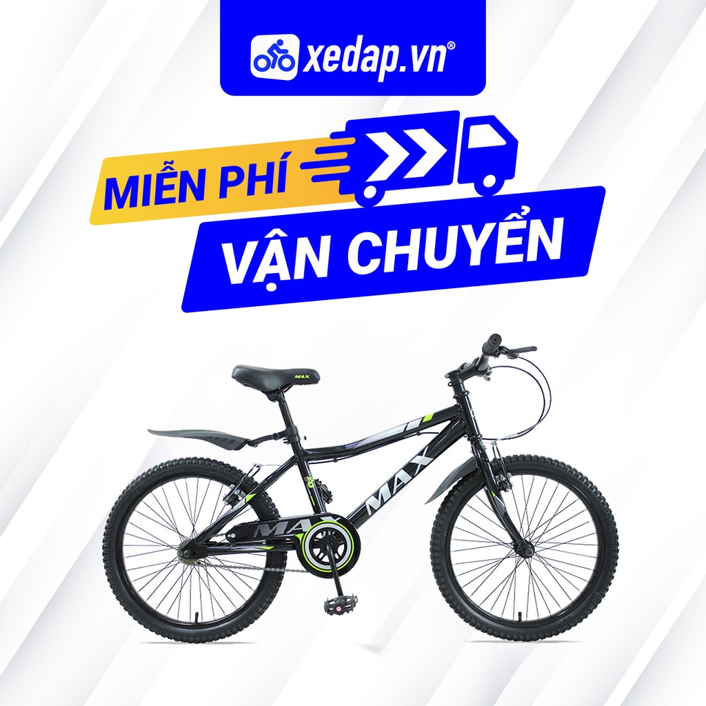 Xe Đạp Trẻ Em Youth MAX BIKE Rocky – Bánh 20 Inches – 2022 cho bé trai 7 đến 9 tuổi cao 1m2- 1m35