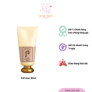 Kem Dưỡng Chăm Sóc Da Tay Whoo Royal Hand Cream Chống Nhăn 85ml