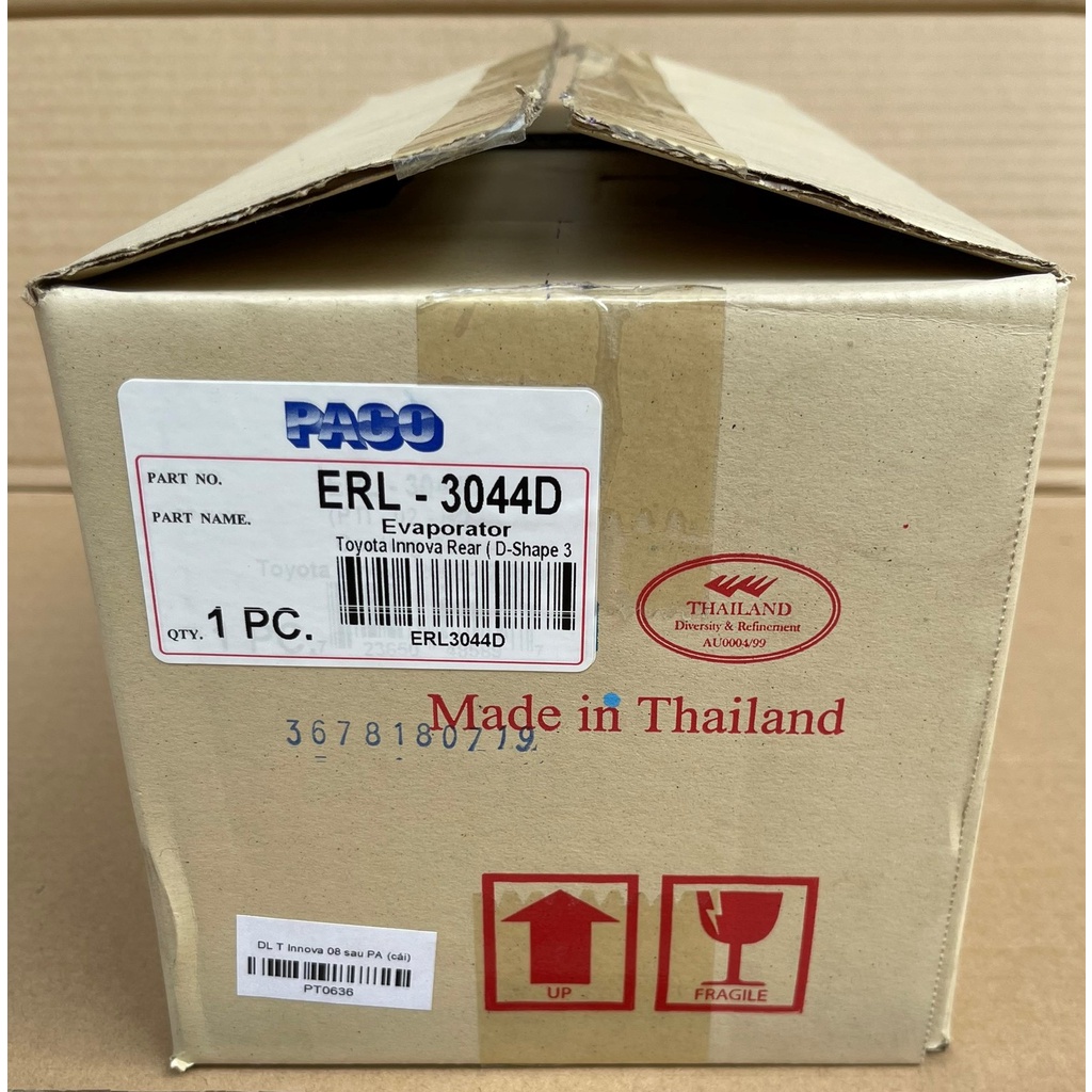 Dàn  lạnh Toyota Innova - Fortuner 2008-2014  Hàng xịn Thái Lan