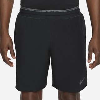 QUẦN NGẮN NKE PRO FLEX REP WOVN SHORT - BLACK