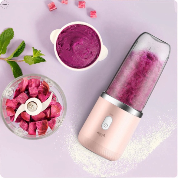 Máy xay sinh tố cầm tay - Máy xay hoa qủa đa năng sạc pin tích điện 300ml cao cấp . didoo_shop