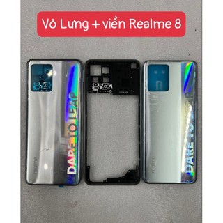 Vỏ lưng + viền Realme 8
