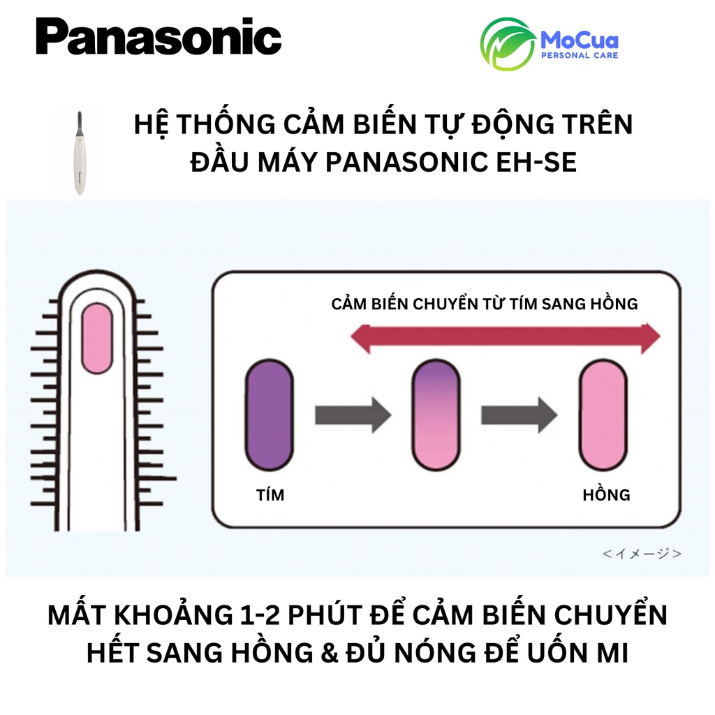 Máy uốn mi cong chuẩn Nhật Panasonic EH-SE11-A