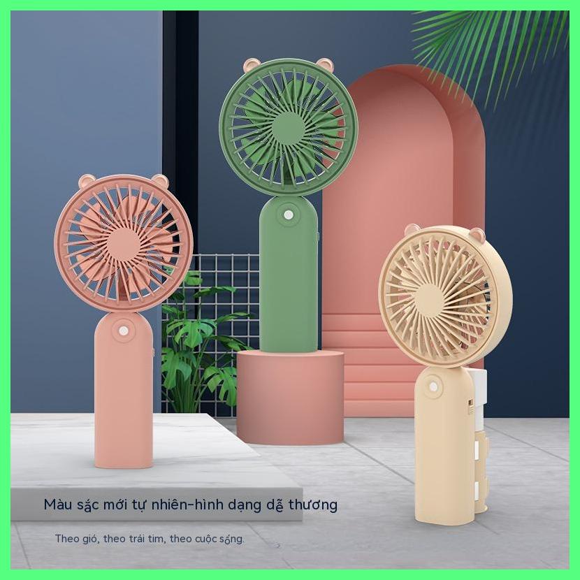 Fan hâm mộ nhỏ Sạc mini USB Học sinh cầm tay Cầm tay Jar ướt Cháu đã Cuộc sống dài