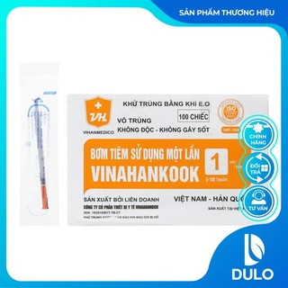  Bơm tiểu đường Vinahankook 1ml 100 I.U  H100c  