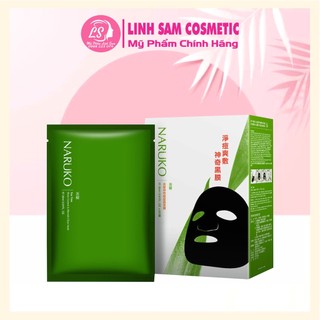 Mặt nạ kiểm soát dầu và mụn trà tràm naruko tea tree 1 miếng