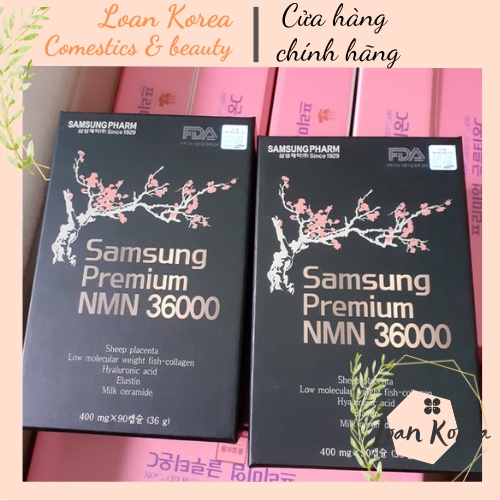 Viên uống NMN 36000 Samsung Hàn Quốc 90 viên