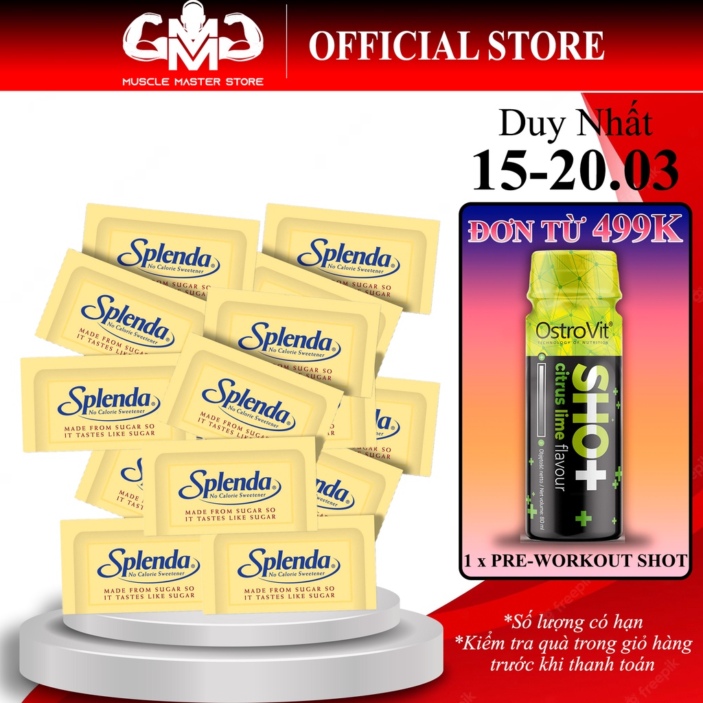 Đường Ăn Kiêng 0 Calo Splenda No Calorie Sweetener