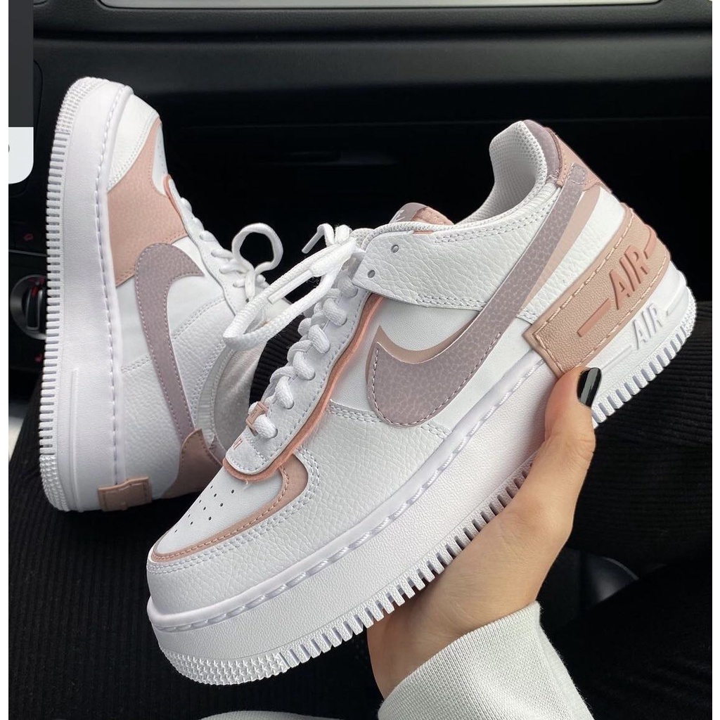 Giày Thể Thao/Giày Sneaker Shadow "Amenthys Ash". Giày sneaker AF1 Shadow Nữ Tính Mẫu Mới Nhất