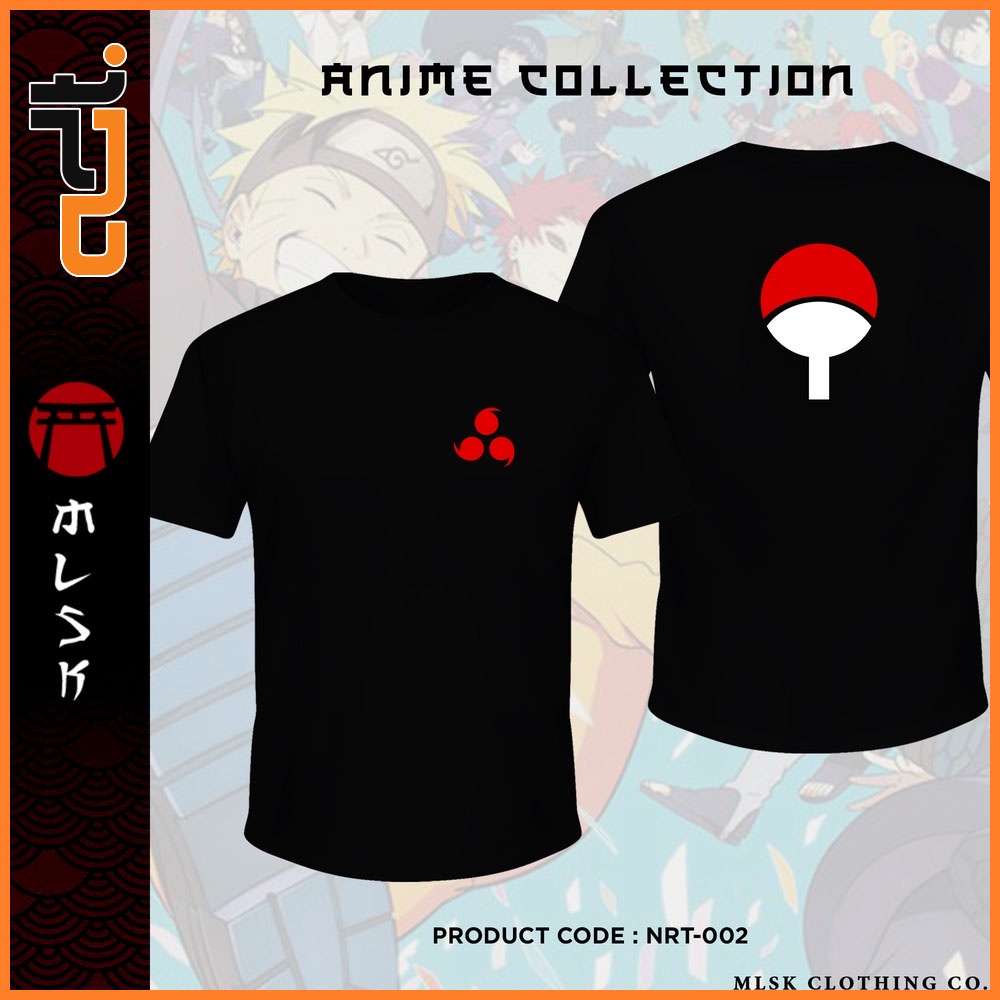 Áo Phông UCHIHA SASUKE UCHIHA ITACHI T-SHIRT | NARUTO SHIPPUDEN mẫu mới cực chât giá rẻ độc đẹp | Zekaistore Clothing