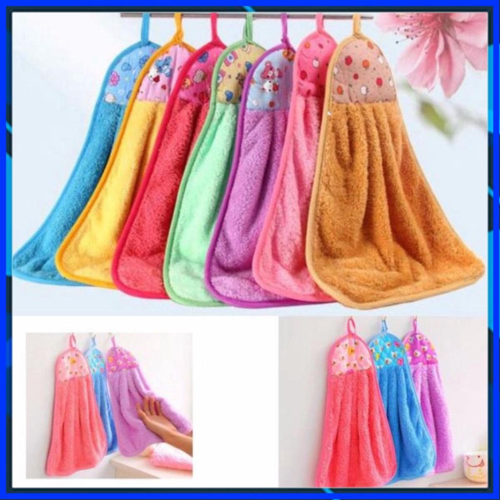 [Tổng Kho] khăn lau tay nhà bếp treo tiện lợi