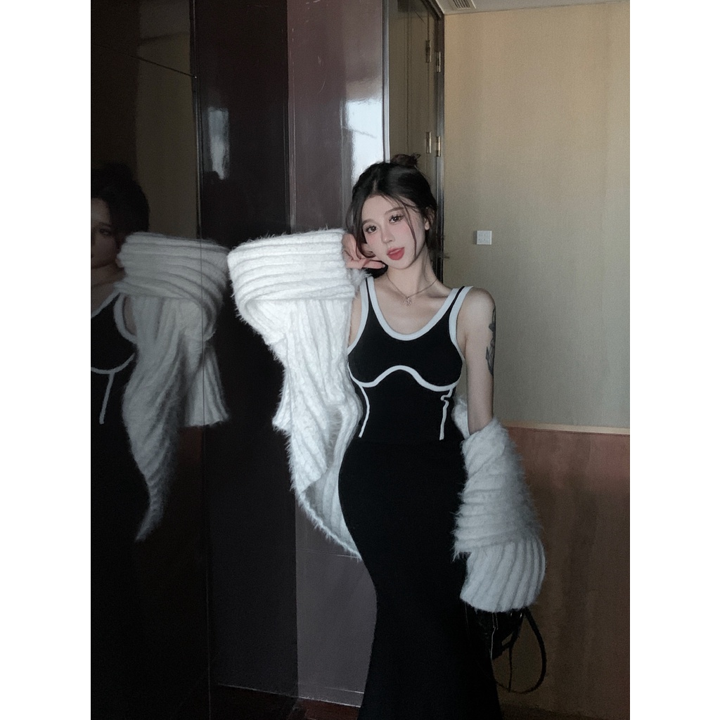 QKOOLE  Áo Croptop Không Tay Lưng Cao Màu Matcha Quyến Rũ Ngọt Ngào Và Gợi Cảm Cho Nữ