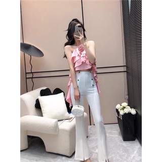 yếm lụa tầng mix hoa hot hit (20#)