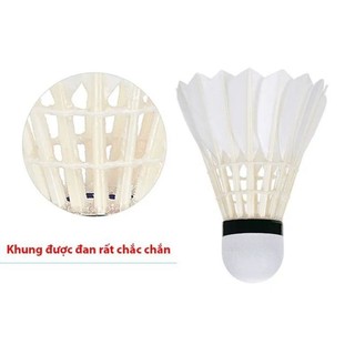 Cầu Lông Đánh Vợt - Quả Cầu Lông Vũ (1 Cái)