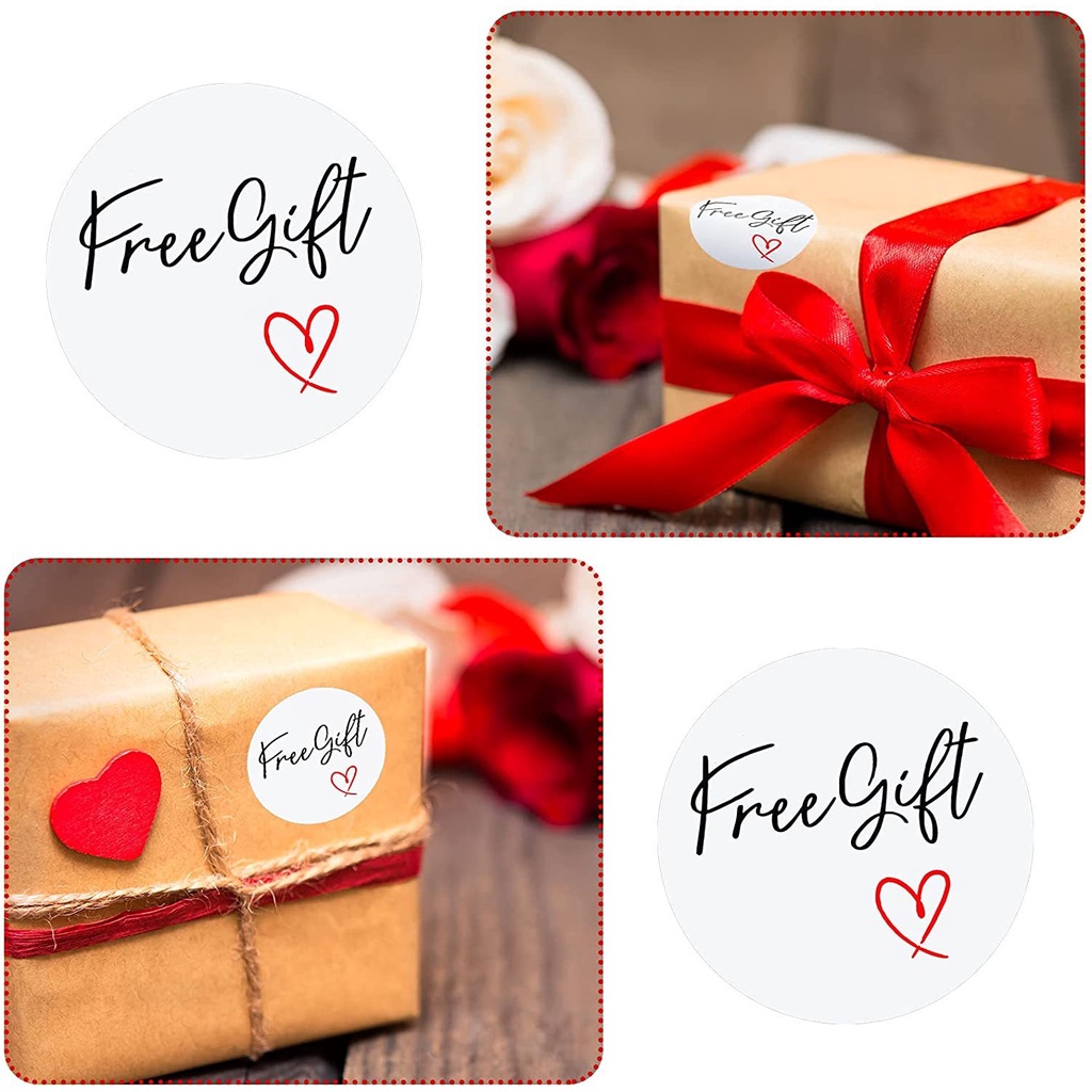 MY171_Tem dán chữ " FREE GIFT" >