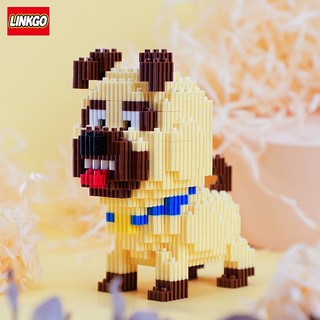 [FULL] Bộ đồ chơi lắp ráp Đẳng Cấp Thú Cưng - Mô hình 3D LINKGO Nanoblock