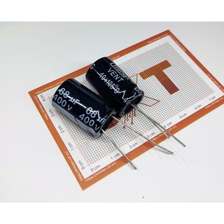 Tụ hóa 68uf 400v 16x25mm