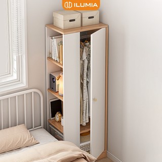 Tủ quần áo gỗ đa năng ilumia thiết kế thông minh lưu trữ đa năng - gp222