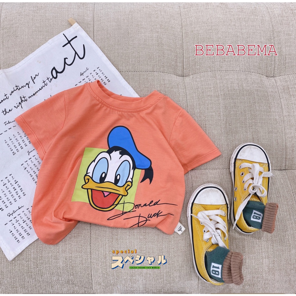 Áo thun cho bé gái BEEMO A007 áo phông bé gái với chất liệu cotton 100%, mềm mịn, thấm hút mồ hôi tốt, LEEMON