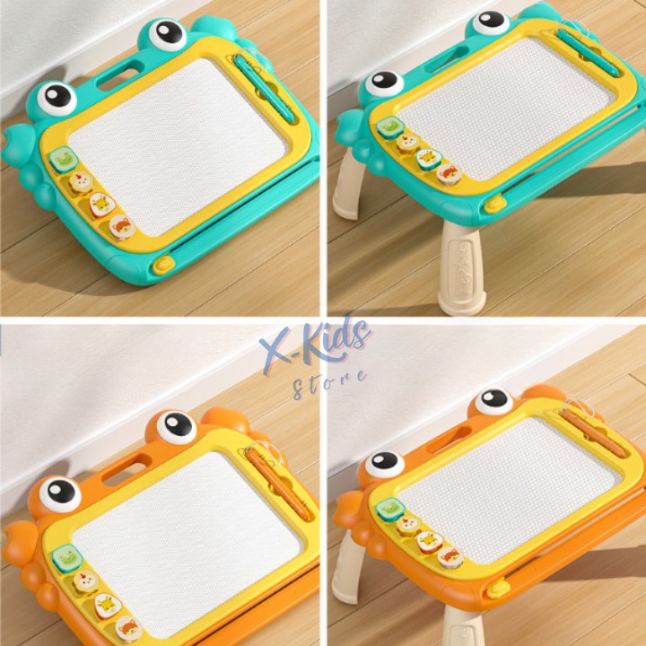 ✨ Bảng vẽ điện tử tự xóa cao cấp cho bé, bảng từ tính, đồ chơi tập viết - vẽ nhiều màu sắc - X-Kid Store