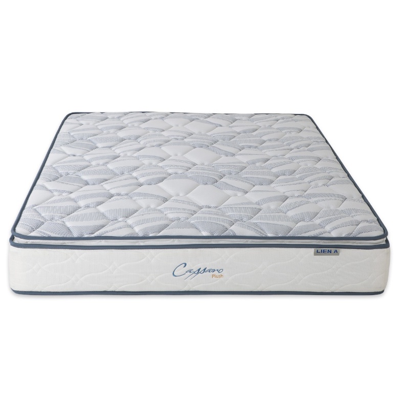 Nệm Lò Xo Liên Á Cassaro Plush Hút Ẩm Tốt - Bảo Hành 10 Năm