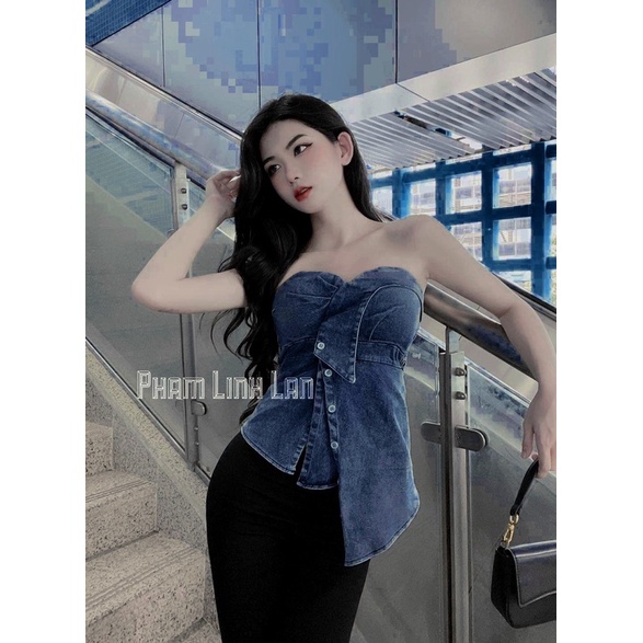 Áo Quây Bò cup ngực khuy