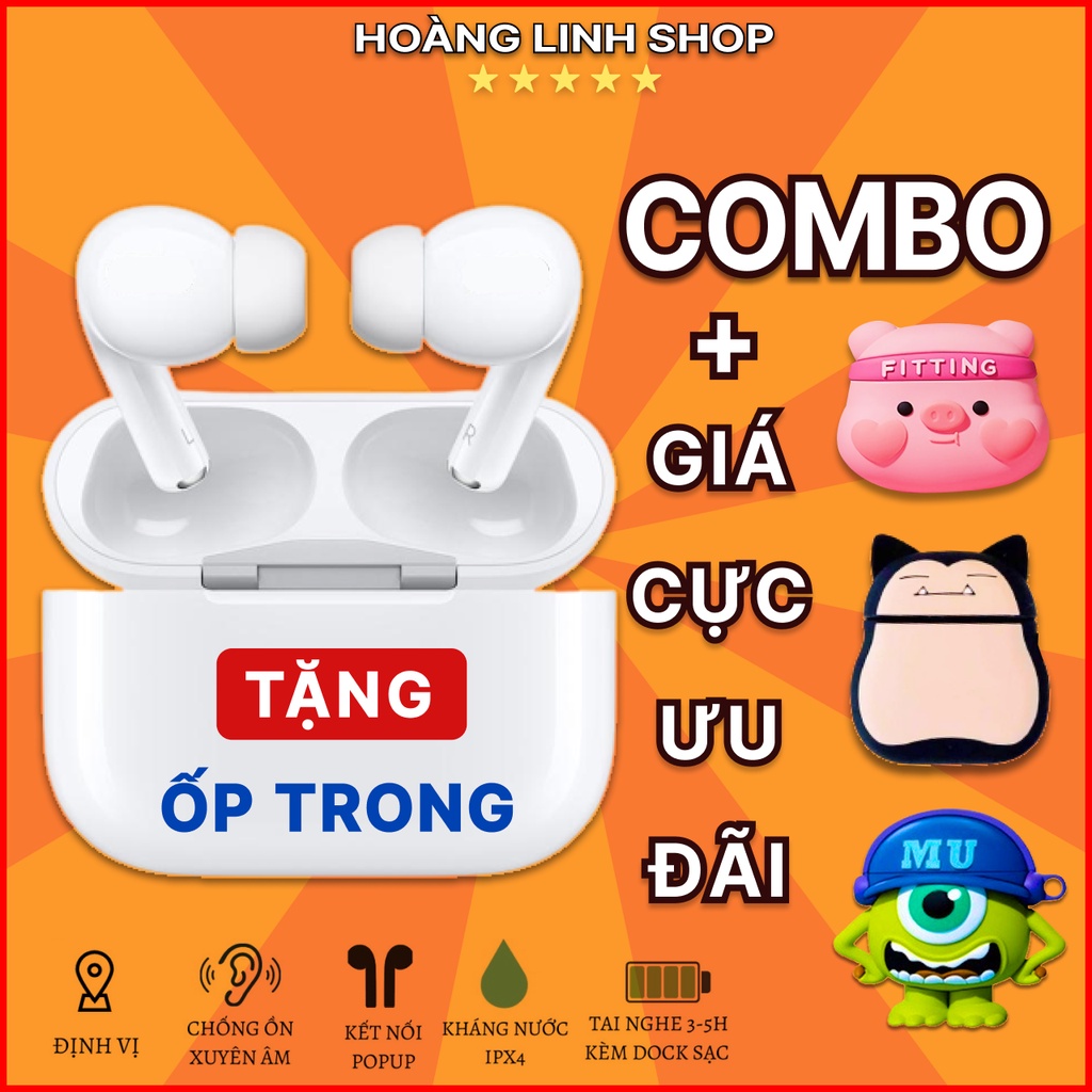 Tai nghe Bluetooth HLS PRO Chip Jery Âm Thanh Không Gian - Full Tính Năng - Định Vị - Đổi Tên - Bảo Hành 6 Tháng