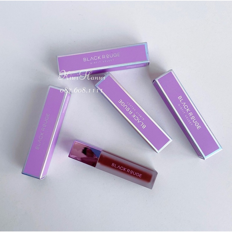 Son Kem Màu Đẹp Black Rouge A12 Siêu Lì Tone Màu Nâu Đỏ