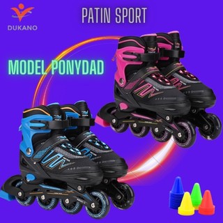 Giày trượt patin Pony Dash 8 bánh phát sáng full flash có thể điều chỉnh to nhỏ