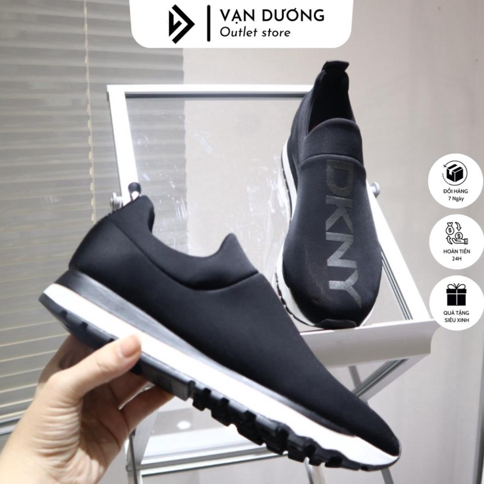 Giày Thể Thao Sneaker Nữ Hiệu DKNY Từ Mỹ Siêu Êm Không Dây Ôm Chân (1) GDKNY1