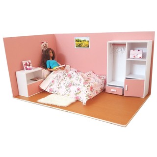 Nhà Búp Bê - Phòng ngủ Barbie
