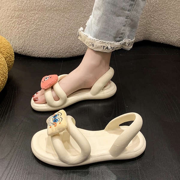 Dép sandal đế dày dôi dép mùa hè mới đáng yêu