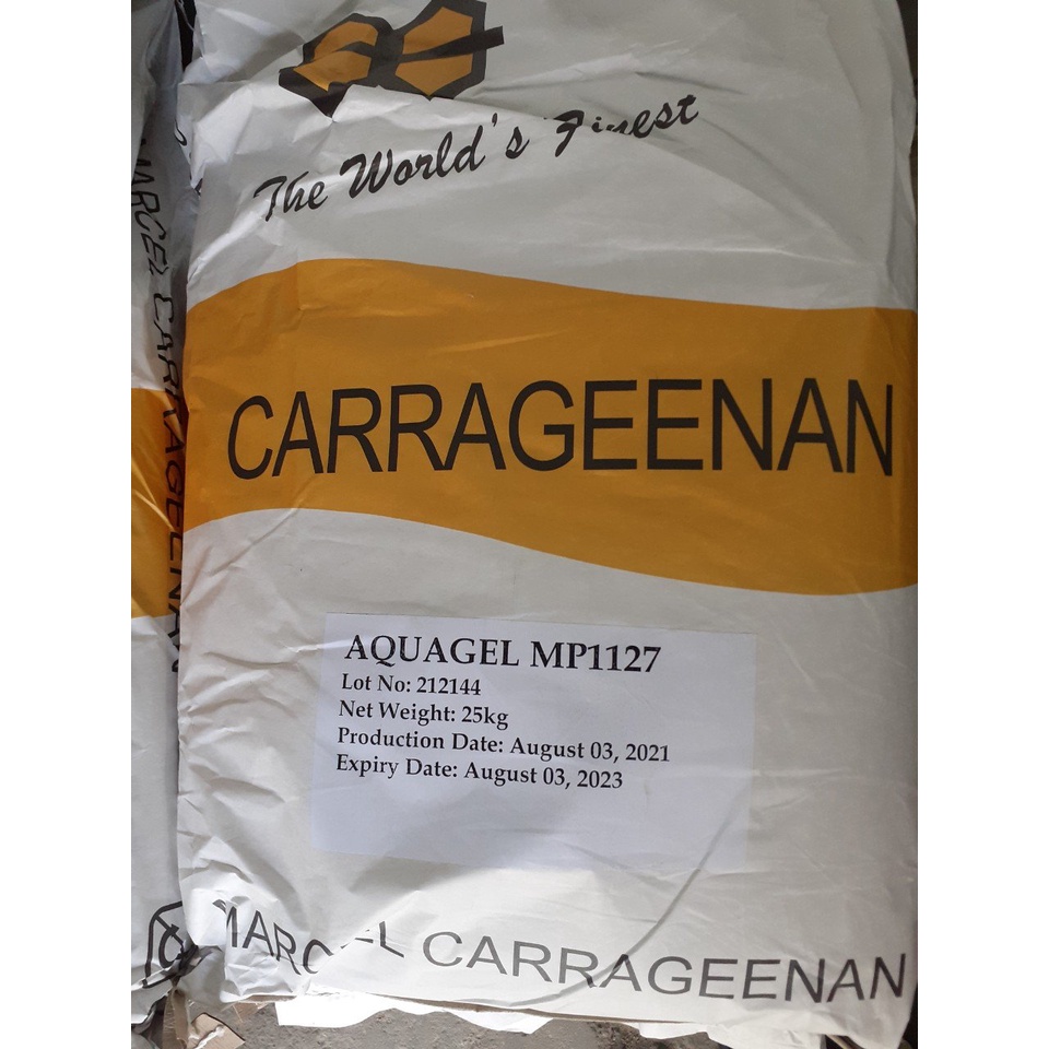 CARRAGEENAN 1KG_ Phụ gia tạo kêt dính, dẻo cho thịt,giò, chả cá..(1127)