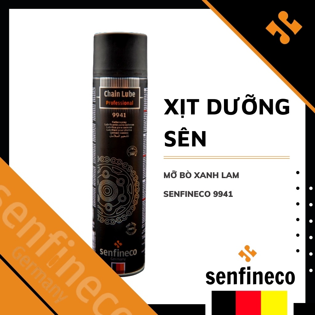 Chai Xịt Dưỡng Sên SENFINECO 9941 Dung Tích 650 ML Xuất Xứ ĐỨC