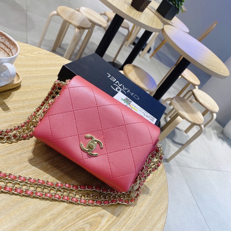 Túi Chanh Leo Dáng Vuông Super Chất Da Mềm