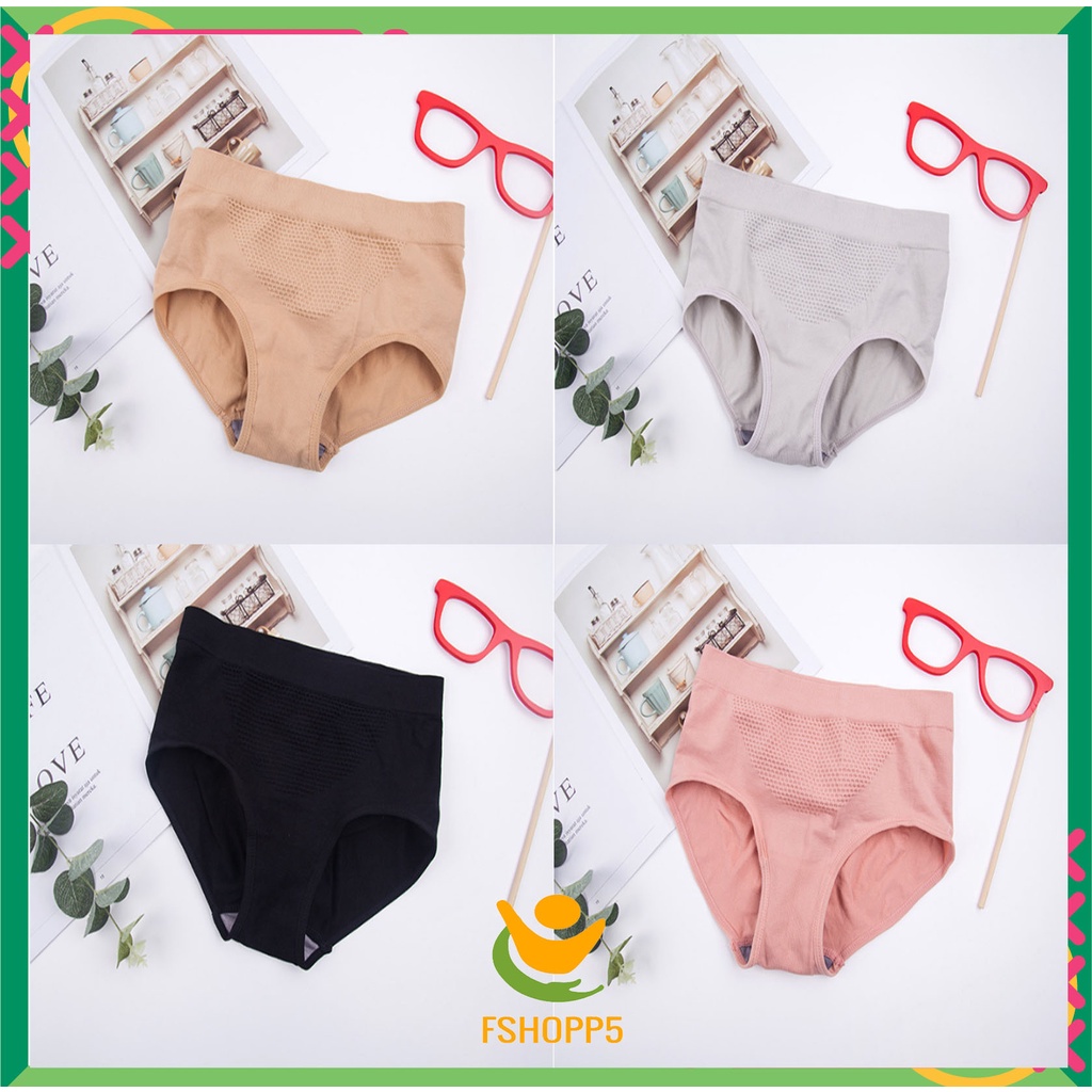 SET 3 Quần Lót Nữ Cotton Thông Hơi Nâng Mông 2in1 Kháng Khuẩn Chống Viêm Cạp Thấp LOTNU06