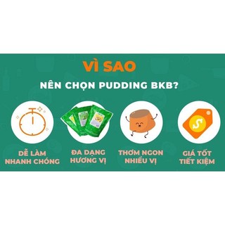 Bột pudding BKB các vị (Bột Flan)