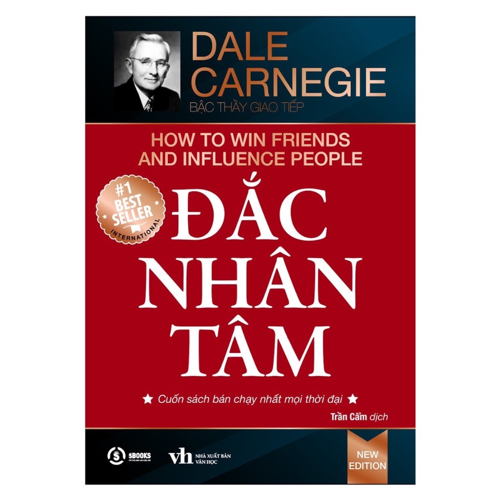 Sách - Đắc Nhân Tâm (Khổ Lớn - Tái Bản 2023) - Sbooks