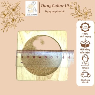 Lót ly gỗ lót ly gỗ hình tròn lót ly gỗ hình vuông đĩa lót ly bằng gỗ pha chế - dụng cụ pha chế