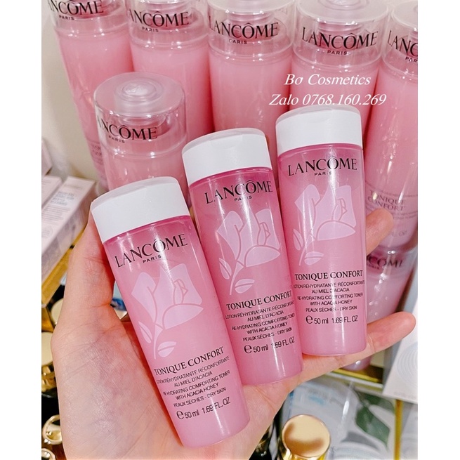 Toner hoa hồng , Nước cân bằng da Lancome Tonique Confort