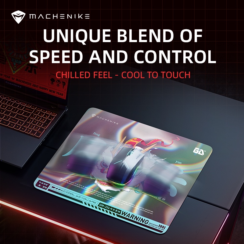 Chuột Chơi Game Mache Nike GM334 2 Màu Neon Bằng Sợi Thủy Tinh Và Vải Linh Hoạt Cho Tốc Độ Cao FPS