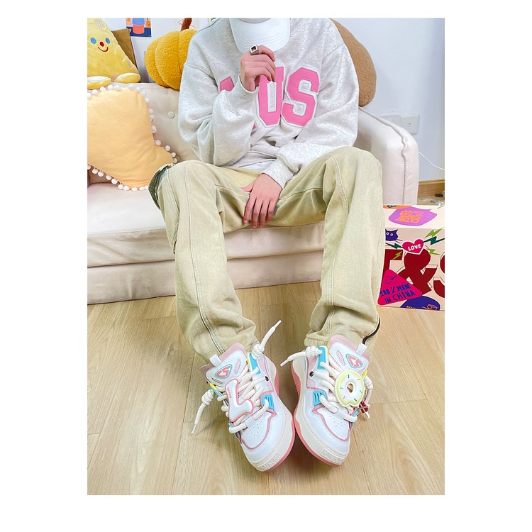 CAT & SOFA - Giày kí tự LOVE hồng chính hãng AC299